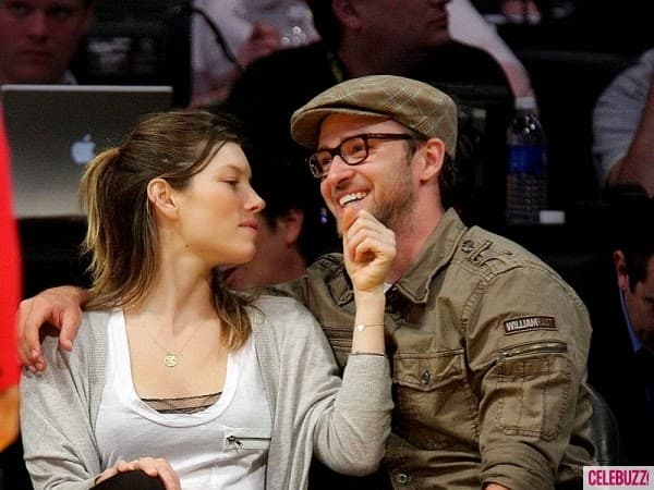 Justin Timberlake and Jessica Biel