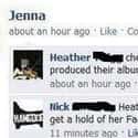 Oh no, Heather... on Random People Who Will Never Forget to Log Out of Facebook Again