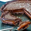 This Sinful Salted Caramel Chocolate Tart on Random Delicious Dessert Porn That Will Make Your Mouth Wat