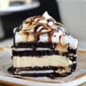 This Salted Caramel Oreo Icebox Cake on Random Delicious Dessert Porn That Will Make Your Mouth Wat
