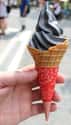 This Black Sesame Ice Cream from Kyoto, Japan on Random Delicious Dessert Porn That Will Make Your Mouth Wat