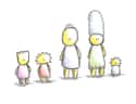 The Most Minimal Family in Springfield on Random Funniest Simpsons Fan Art