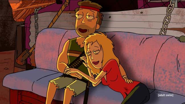 The Jerriest Jerry is listed (or ranked) 6 on the list These 15 Rick and Morty Fan Theories Will Blow Your Mind
