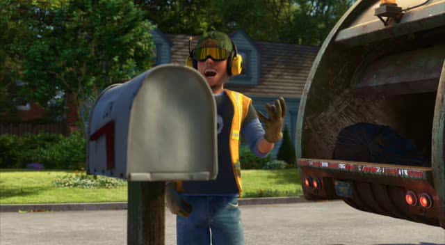 garbage man toy story 3