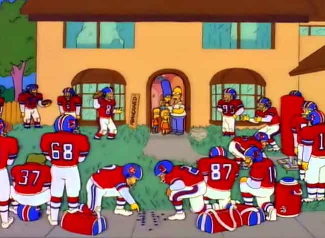 Homer Owns the Denver Broncos and Can Do What He Wants