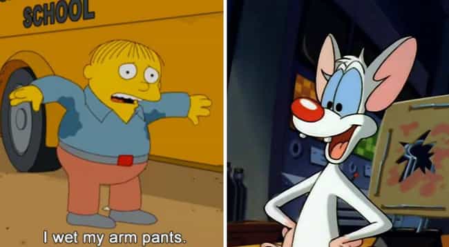 Ralph Wiggum Is Like Pinky from Pinky and the Brain