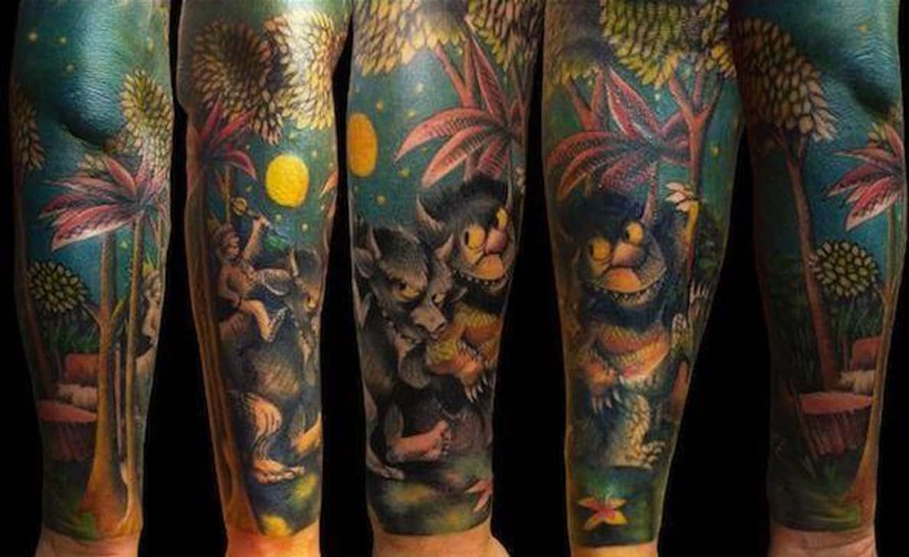 Max Perpetually Rules in this Elaborate Where the Wild Things Are Tattoo