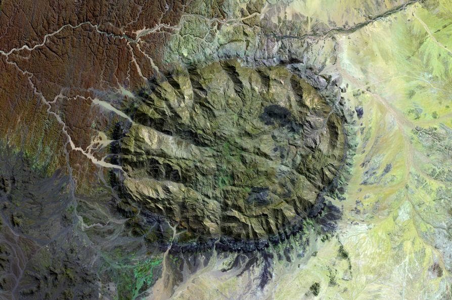 Великая зеленая стена в африке вид со спутника