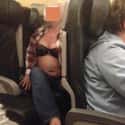 Couldn't Wait For the Weekend to Start, So She Busted Out the Wine Coolers a Little Early on Random Real Pics of People Being Absolutely Terrible on Planes