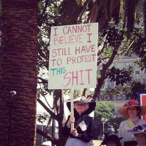 22 Silly Signs from Political Rallies