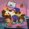 Simpsons Family by Way of Pixar's Dog Day on Random Funniest Simpsons Fan Art