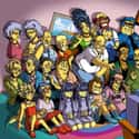Anime Lisa Is Awfully Comfy with Anime Milhouse on Random Funniest Simpsons Fan Art