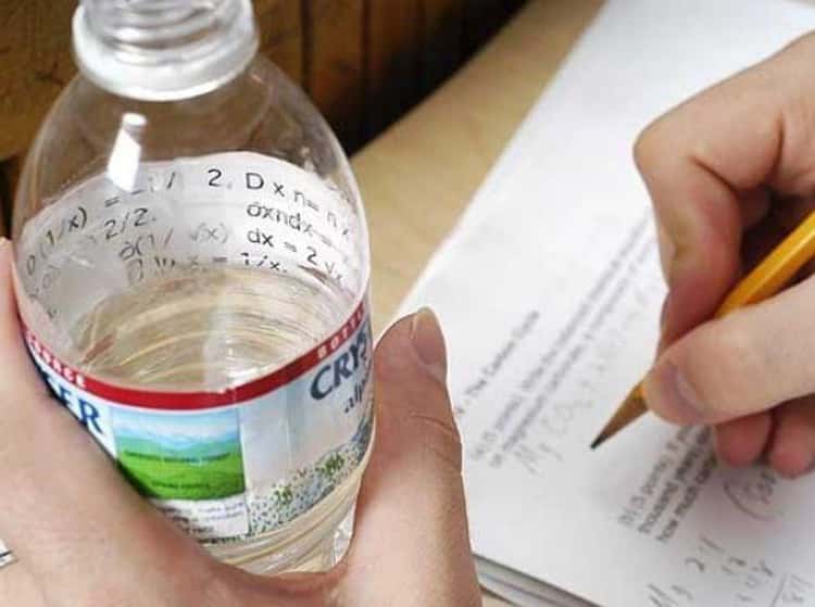 different ways to cheat on a test
