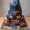 How Cool is This Hogwarts Cake? on Random Amazing Nerdy Cakes That Are Too Geeky to Eat
