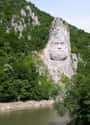 Statue of Decebalus on Random Cool Things Carved Into Mountains & Cliffs