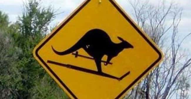 Only in Australia is listed (or ranked) 19 on the list Signs That Have Some Explaining to Do