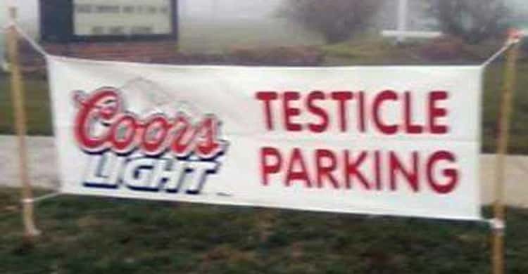 Park Your Balls in the Rear