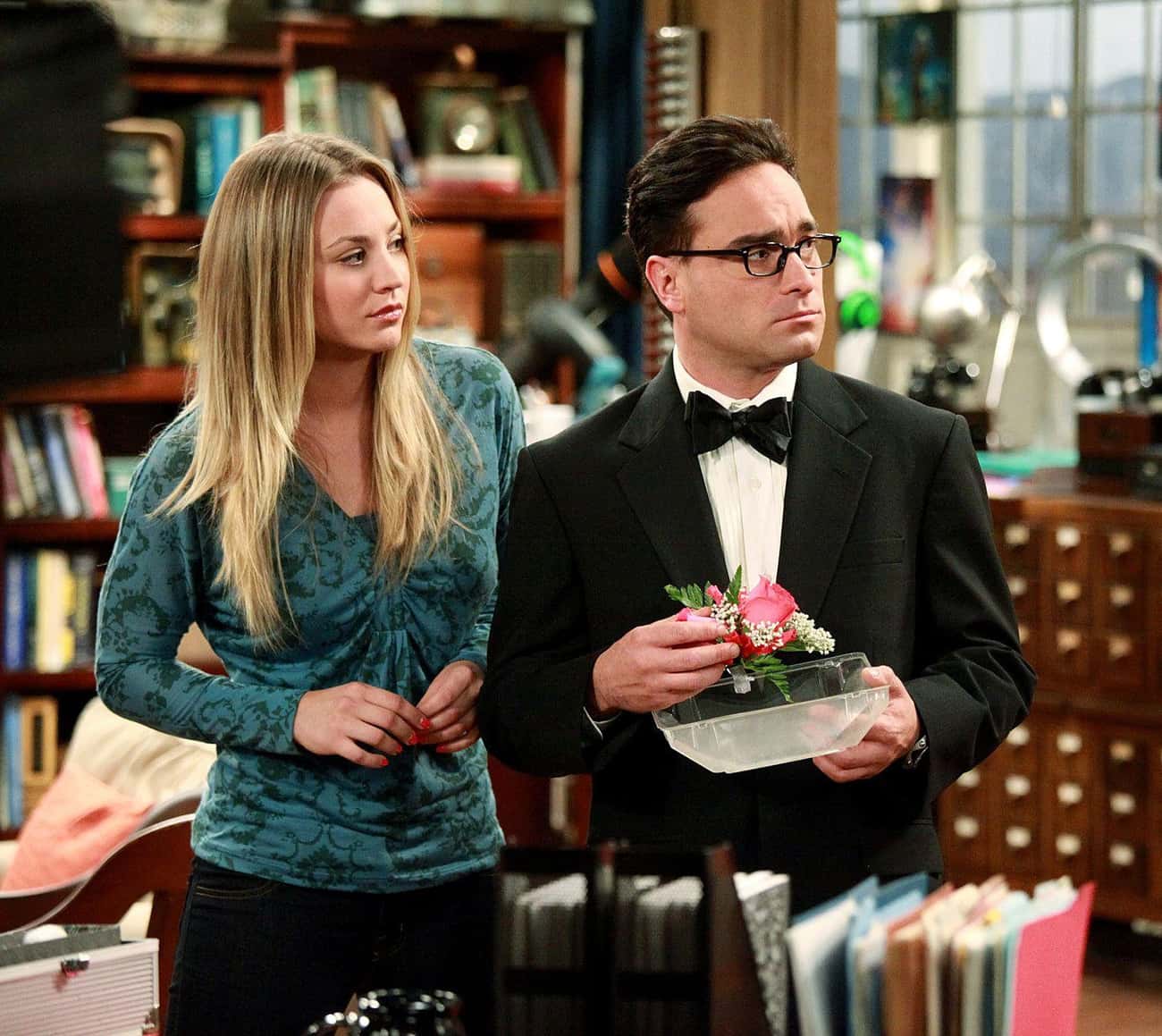Johnny Galecki and Kaley Cuoco - The Big Bang Theory