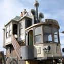 The Neverwas Haul is a Rolling Steampunk Heaven Based in California, USA on Random Weird and Wacky Building Shapes Around the World