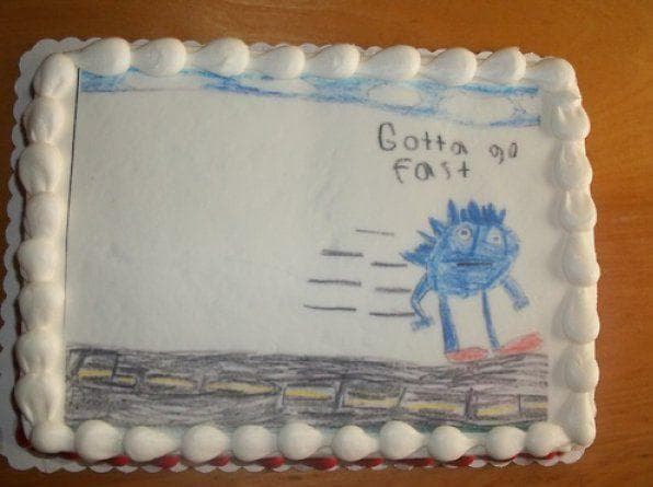 birthday cake fails fire