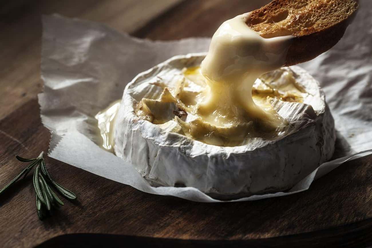 This Warm Camembert With Bread