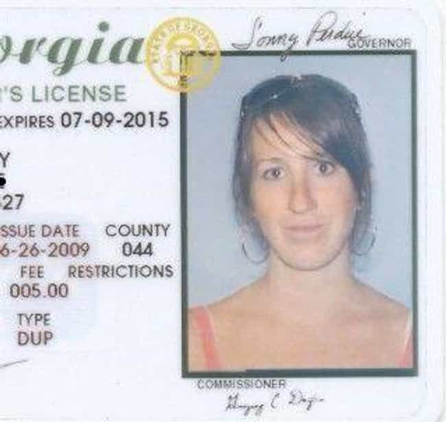 font on georgia drivers license