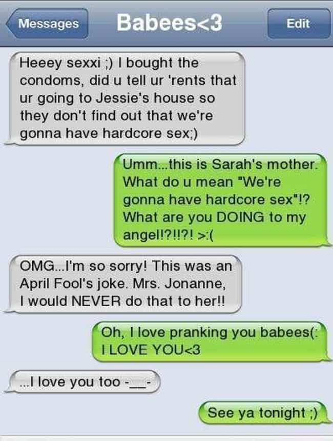 Hilarious Text Pranks To Drive Your Friends Crazy Viraluck Morning is a blessing that every life gets. hilarious text pranks to drive your