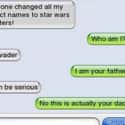 Change Your Friend's Contacts to Star Wars Characters on Random Hilarious Text Pranks To Drive Your Friends Crazy