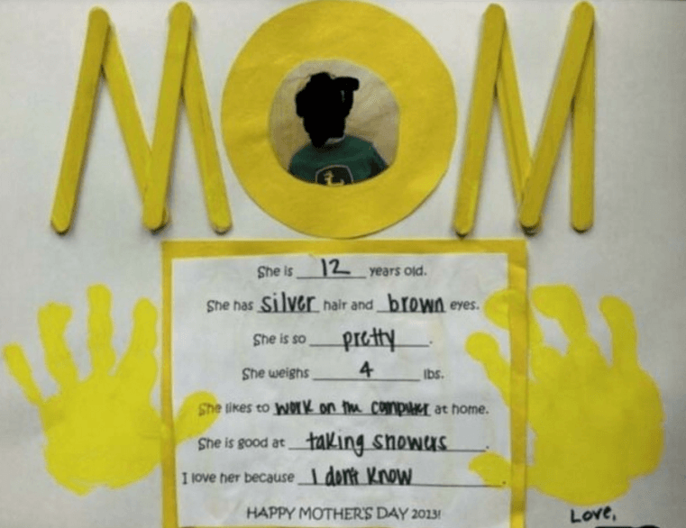 28 Funny Mothers Day Fails That Are Downright Inappropriate