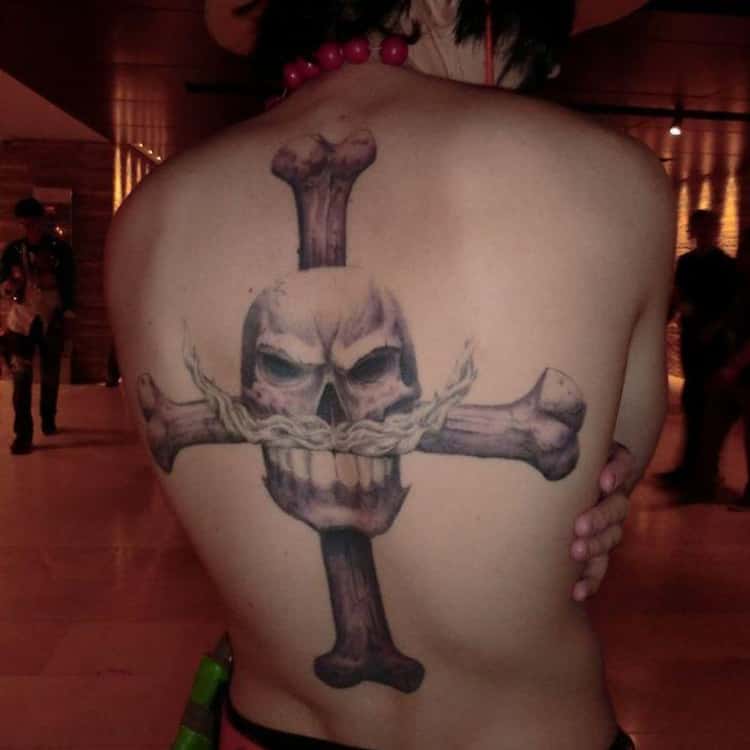 24 Awesome One Piece Tattoos You'll Be Jealous Of