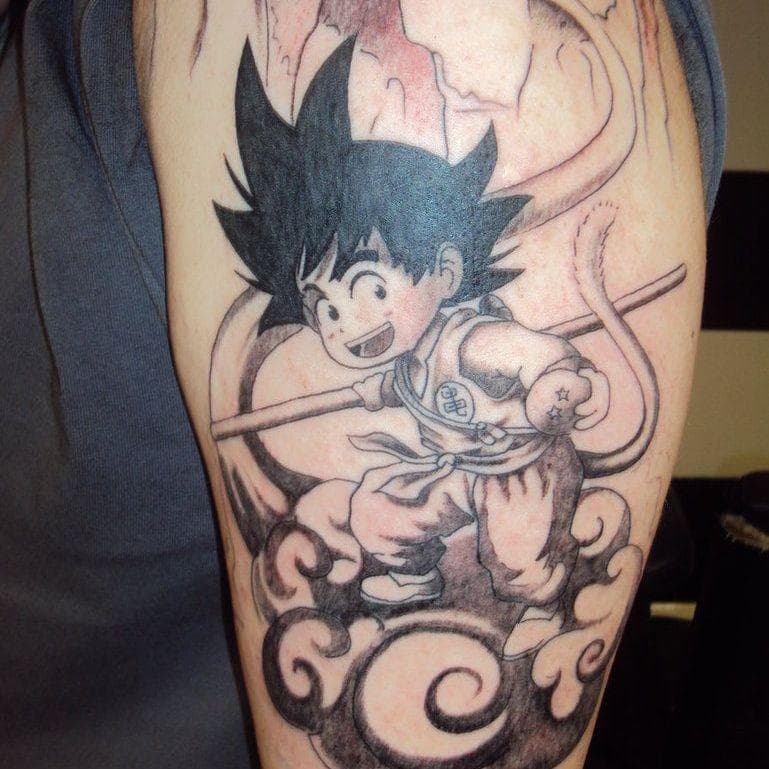 dragon ball z tribal tattoo