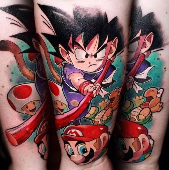 22 Awesome Dragon Ball Z Tattoos For Serious Fans