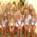 The Dreaded "Sorority Squat" on Random Funny Sorority Girl Photos You Have to See