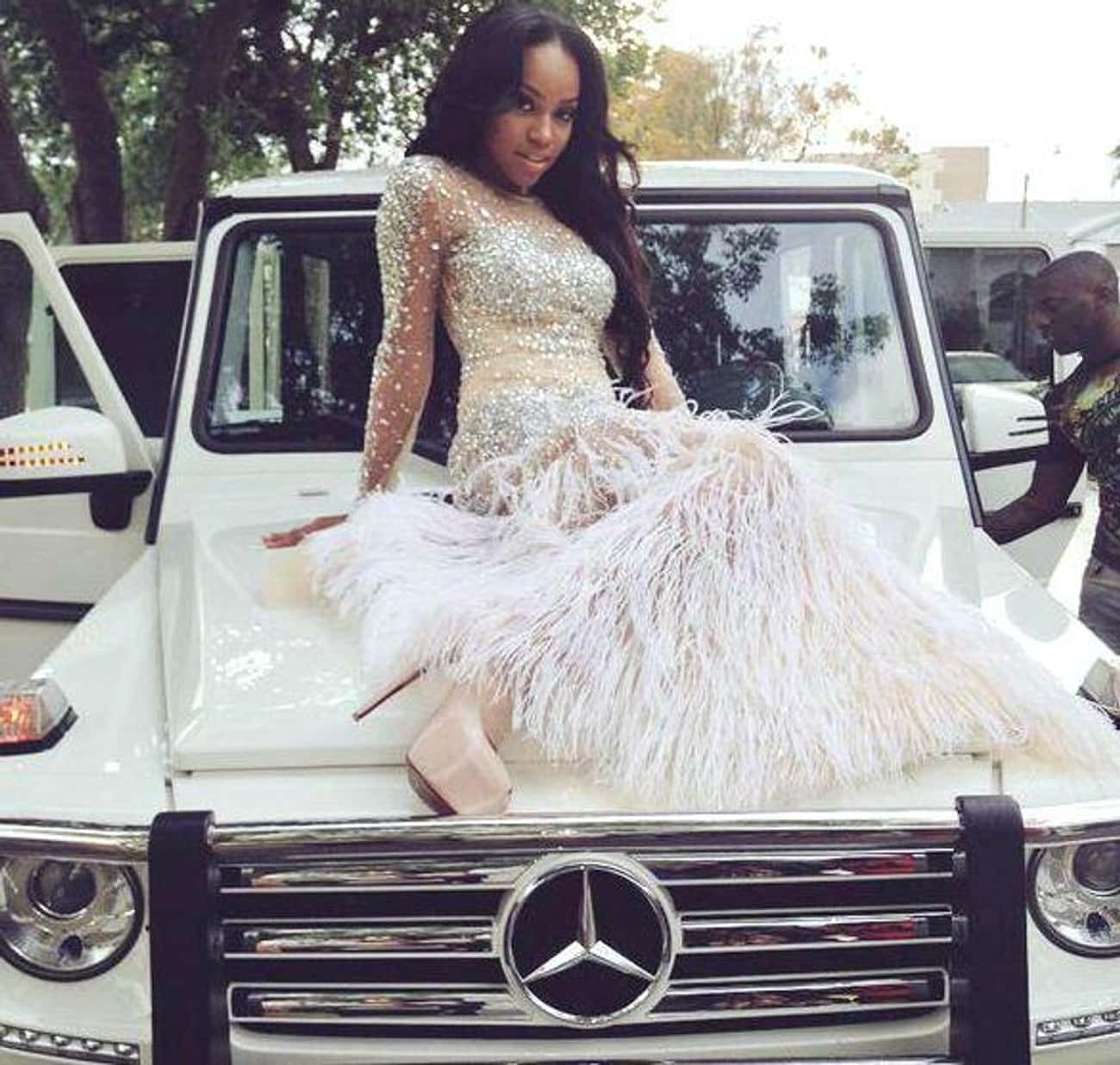 When Your Dress Matches Your Sweet Ride