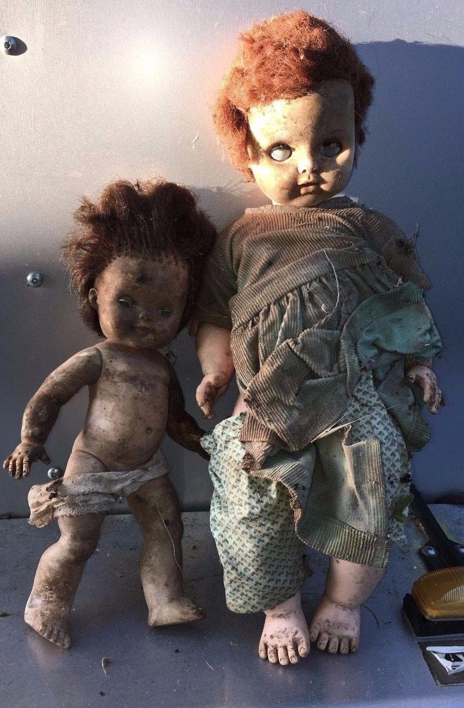 creepy ceramic dolls