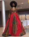 Amazing Afro-Centric Dress on Random Creative Homemade Prom Dresses