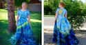 A Starry Night to Remember on Random Creative Homemade Prom Dresses