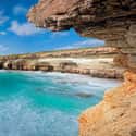The Famous Breathtaking Sea Caves of Paphos, Cyprus on Random Most Beautiful Sea Caves Around the World