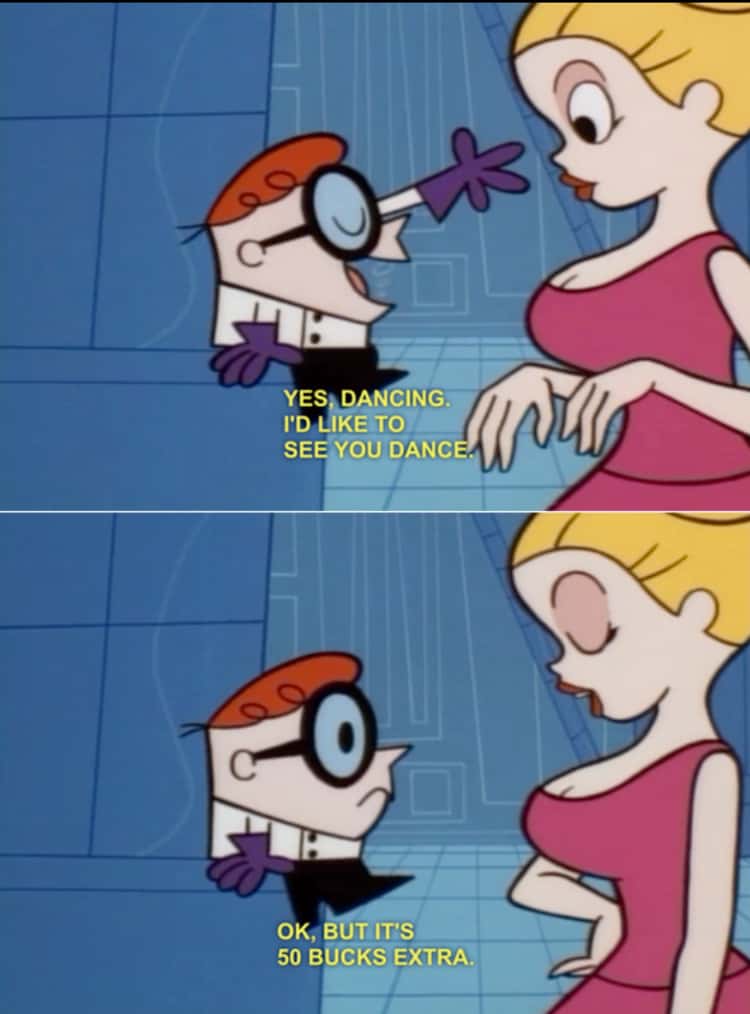 Dexter Cartoon Network Nude - Adult Dexter's Laboratory Jokes That Probably Went Over Your Head
