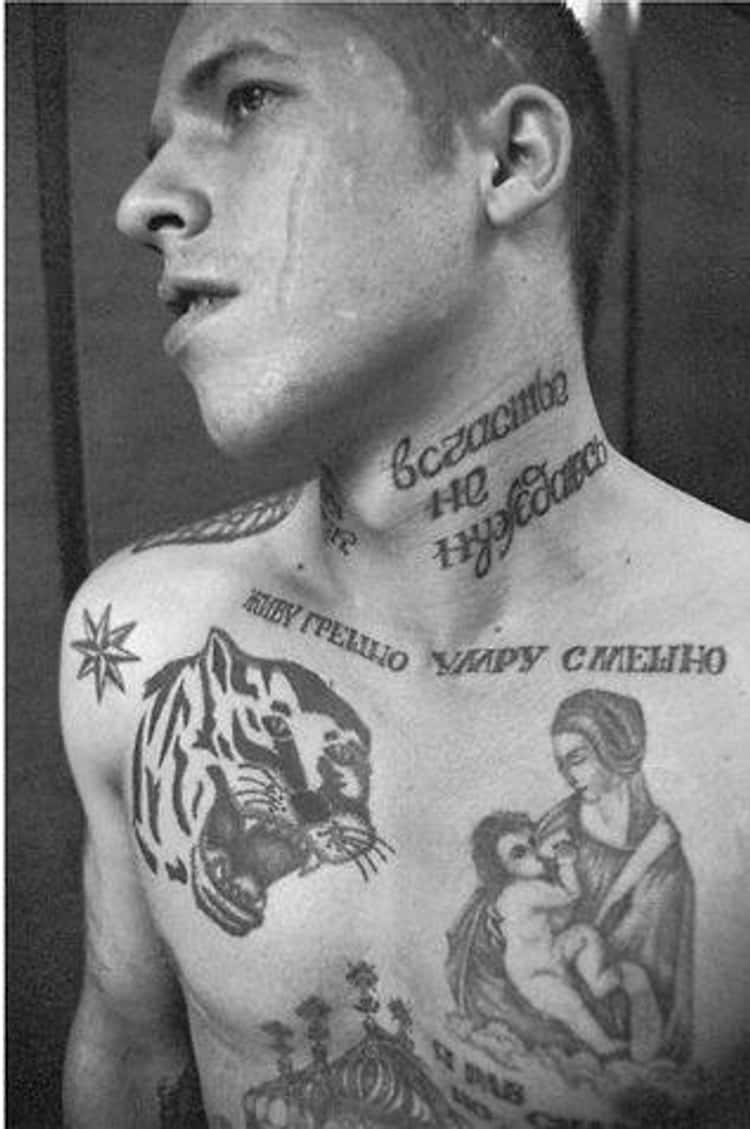 The Meanings Behind Common Russian Prison Tattoos