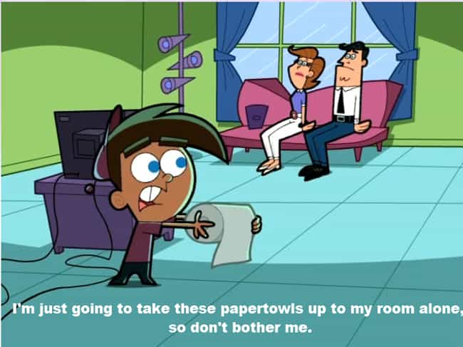 650px x 488px - Totally Messed Up Things on The Fairly OddParents