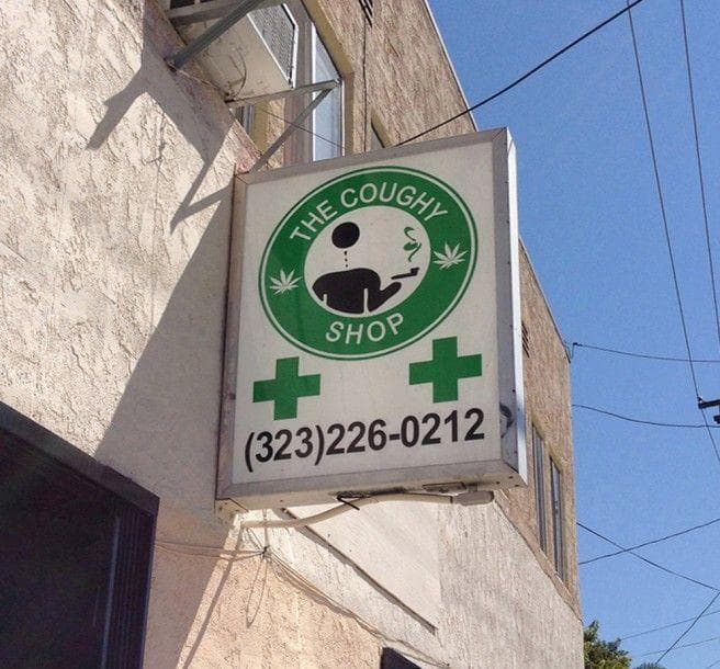 Dispensary Signs So Funny You'll Get a Contact High