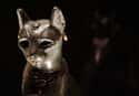 Egyptians Draped Their Cats In Jewels on Random Purrfectly Odd Things You Didn't Know About Cat Worship in History