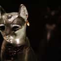 Egyptians Draped Their Cats In Jewels on Random Purrfectly Odd Things You Didn't Know About Cat Worship in History
