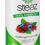 Steaz Lightly Sweetened Blueberry Pomegranate Iced Green Tea
