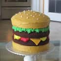 Cheeseburger Cake on Random Coolest Cakes, How Did They Do That?
