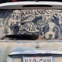 No Seriously... Who Let the F---ing Dogs Out? on Random Funniest Things Ever Drawn on Dirty Cars