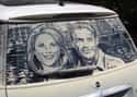 A Tale of Two Portraits on Random Funniest Things Ever Drawn on Dirty Cars