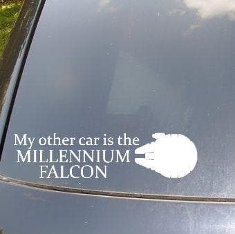 Image of Random Hilarious “My Other Car Is a ___” Bumper Stickers