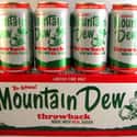 Mountain Dew Throwback on Random Best Mountain Dew Flavors